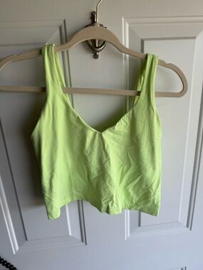 lululemon athletica Pale Green Tank Top